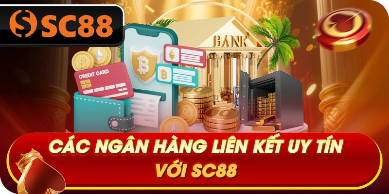 Các ngân hàng liên kết uy tín với SC88